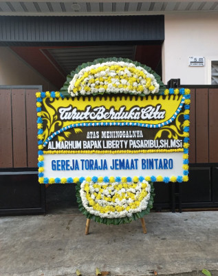 Papan Bunga Duka di Mendawai