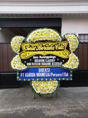 Papan Bunga Duka di Mendawai