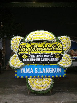 Papan Bunga Duka di Mendawai