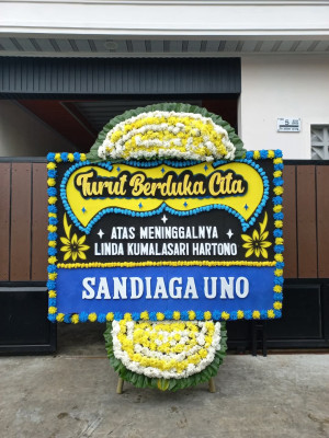 Papan Bunga Duka di Mendawai