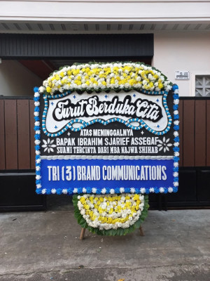 Papan Bunga Duka di Mendawai
